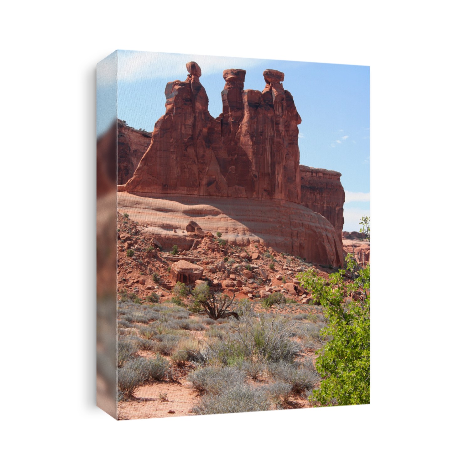 The Three Gossips, Arches National Park Canvas Print | CanvasWorld